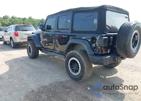 2018 Jeep Wrangler Unlimited Sport S 4X4 z USA, uszkodzony, nr VIN 1C4HJXDG7JW154672